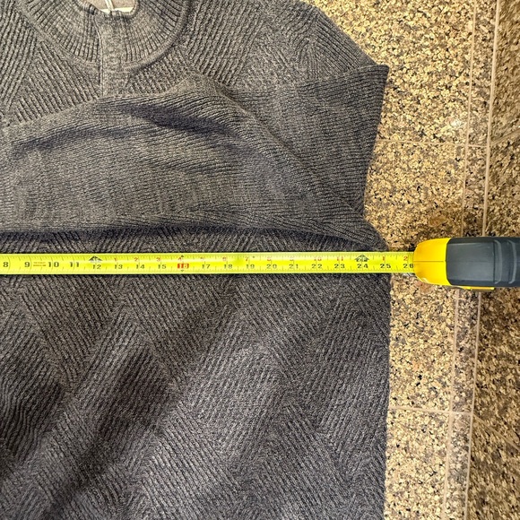 Tommy Bahama Charcoal Zip-Up Sweater - Picture 10 of 12